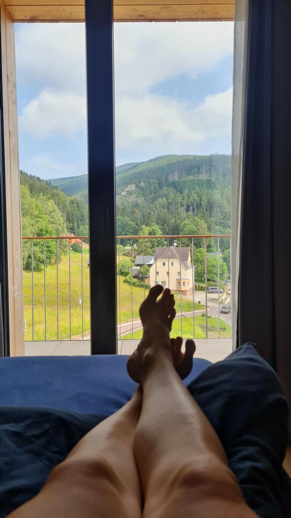 Krasny Apartman U Sjezdovky V Janskych Laznich Trutnov Esterno foto